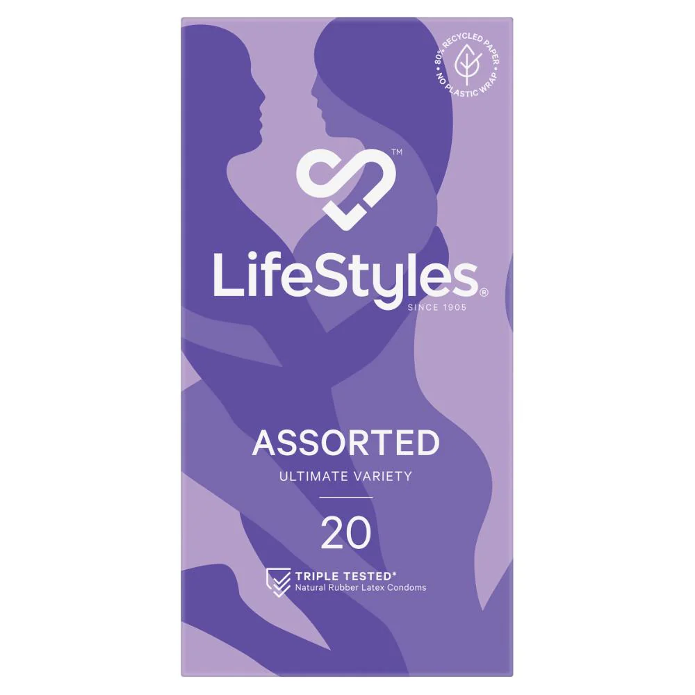Lifestyles Assorted Condoms 20pk - Image 2