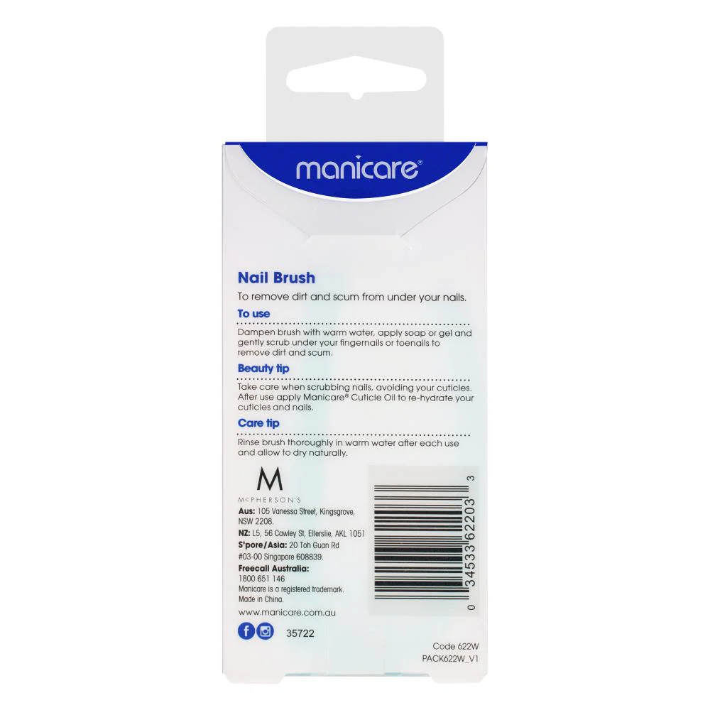 Manicare Nail Brush Large - Image 7
