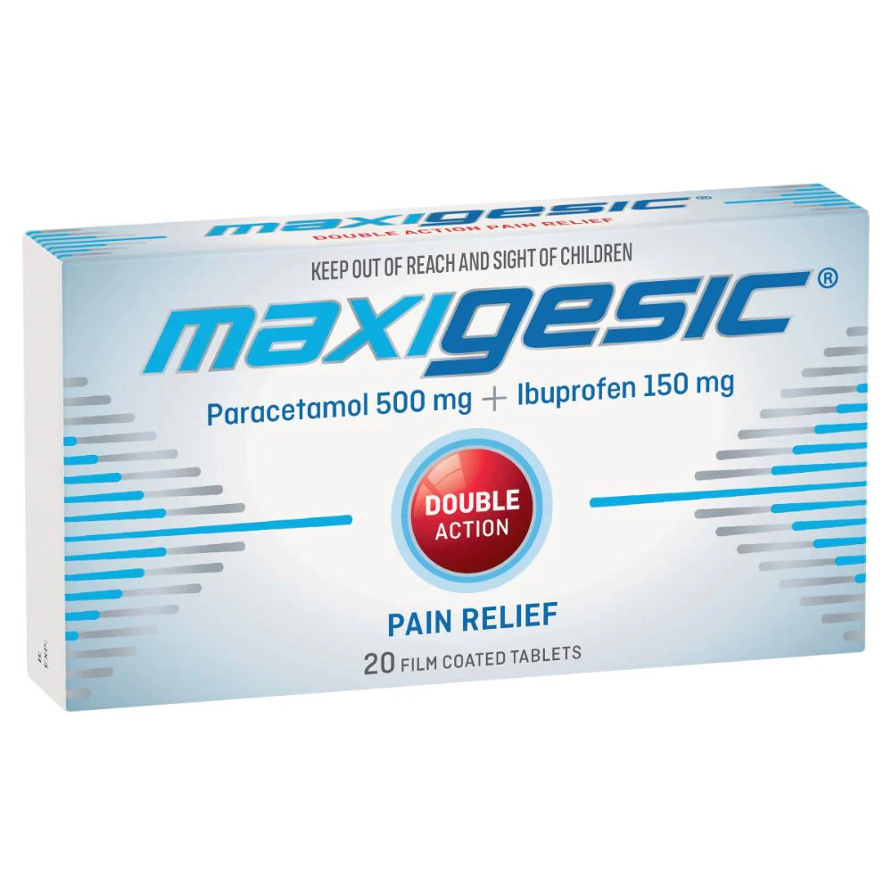 Maxigesic Pain Relief Tablets 20s - Image 12