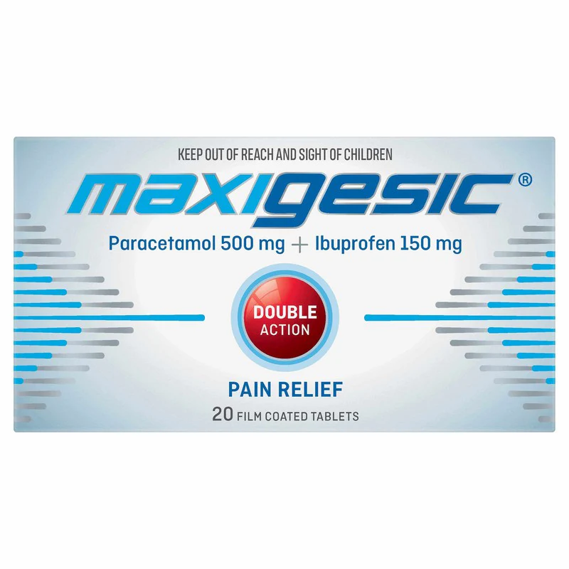 Maxigesic Pain Relief Tablets 20s - Image 4
