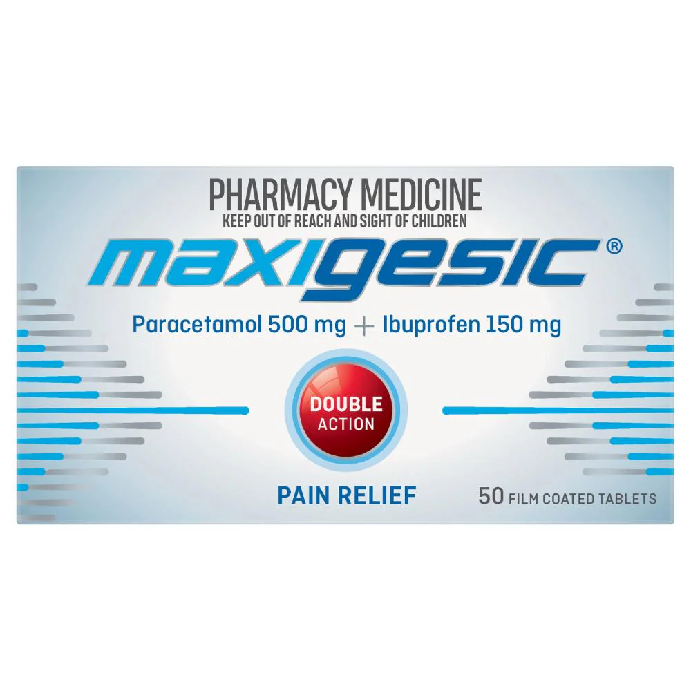 Maxigesic Pain Relief Tablets 50s - Image 3