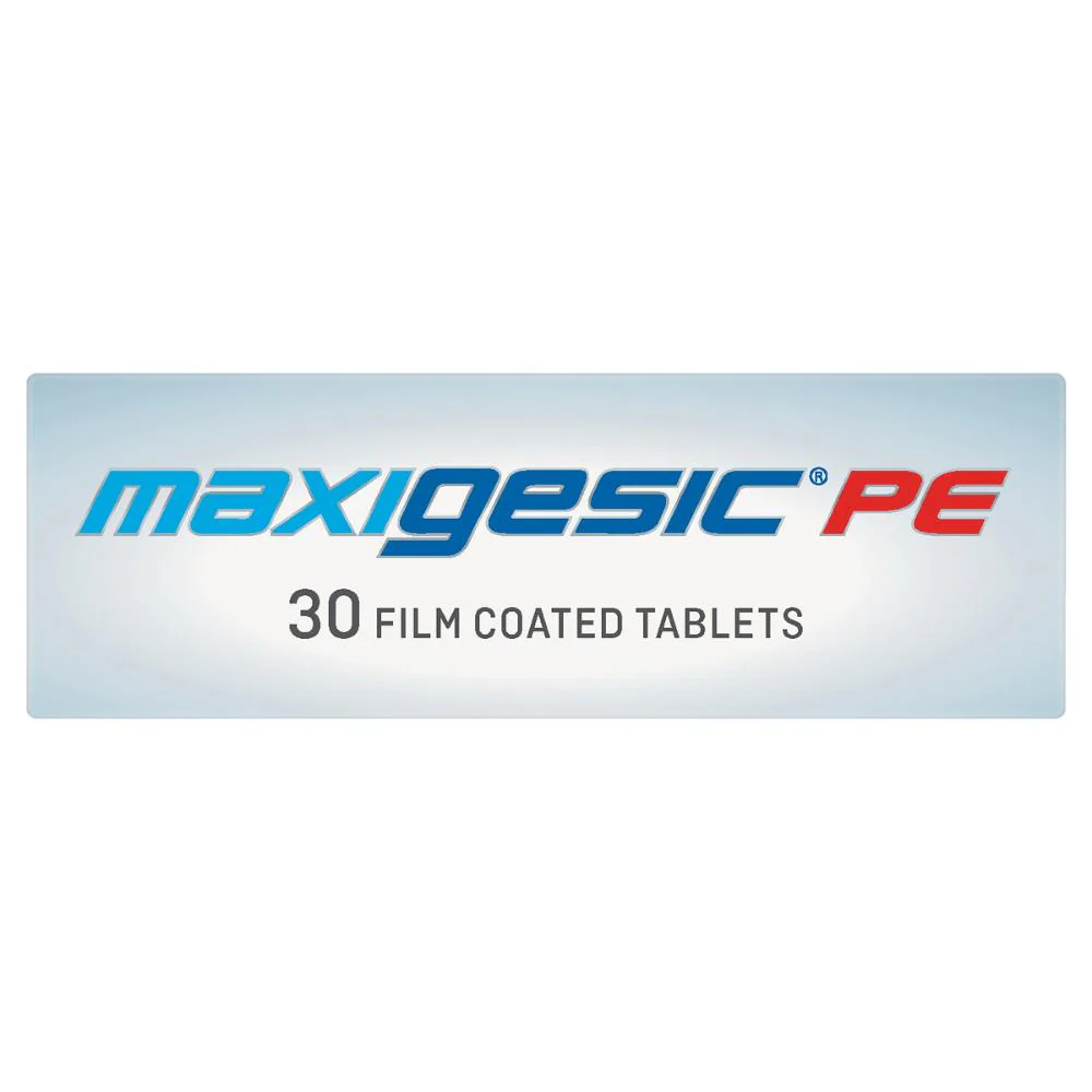 Maxigesic PE Cold Flu & Sinus Relief Tablets 30s - Image 6