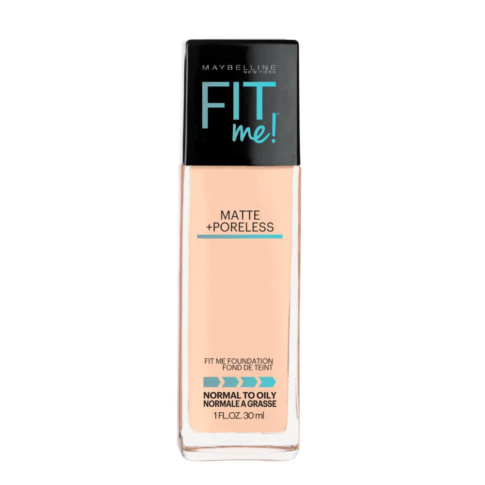 Maybelline Fit Me Matte+ Poreless Foundation 120 Classic Ivory 30ml - Image 2
