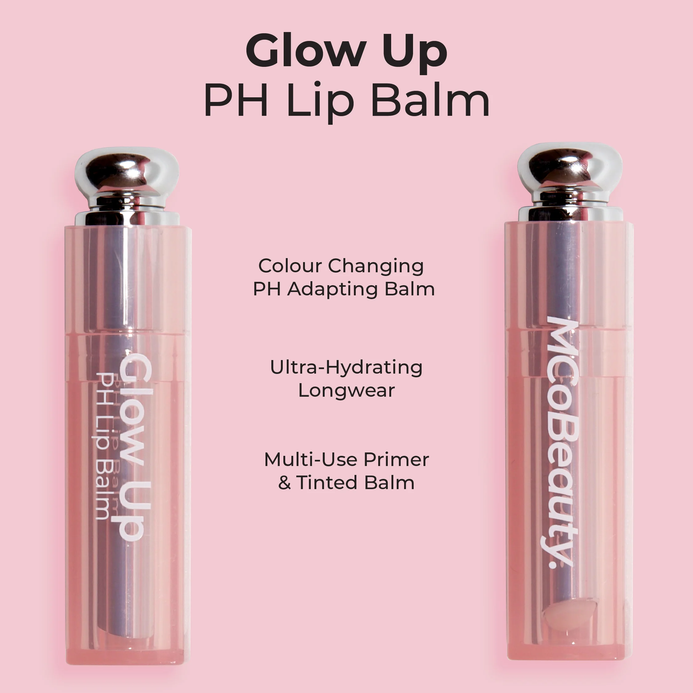 MCoBeauty Glow Up PH Lip Balm Universal Colour Changing 1ea - Image 3