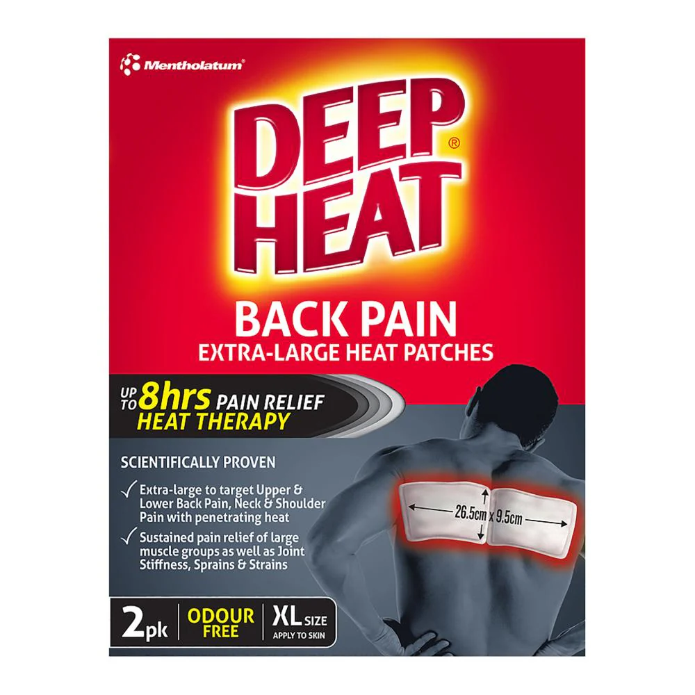 Mentholatum Deep Heat Back Patch 2pk - Image 3