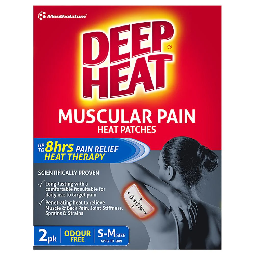 Mentholatum Deep Heat Patch 2pk - Image 3