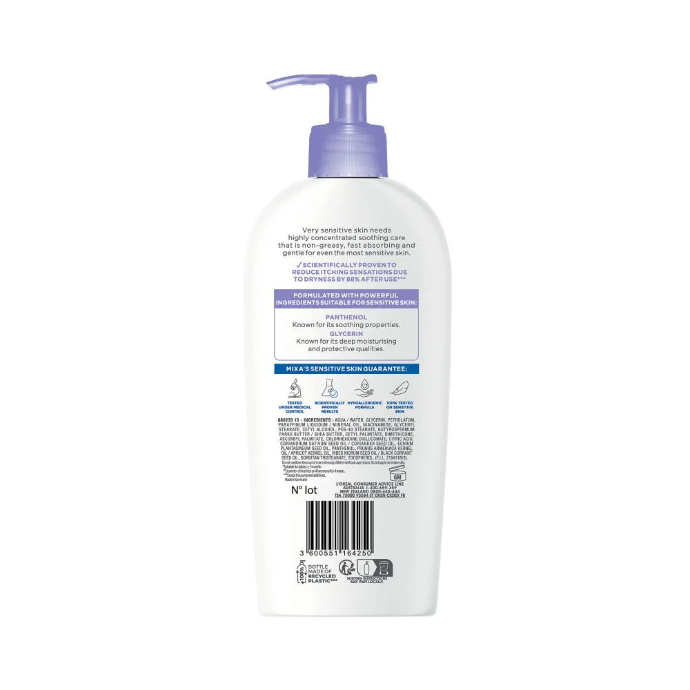 MIXA Panthenol Comfort 10% Lotion 250ml - Image 2