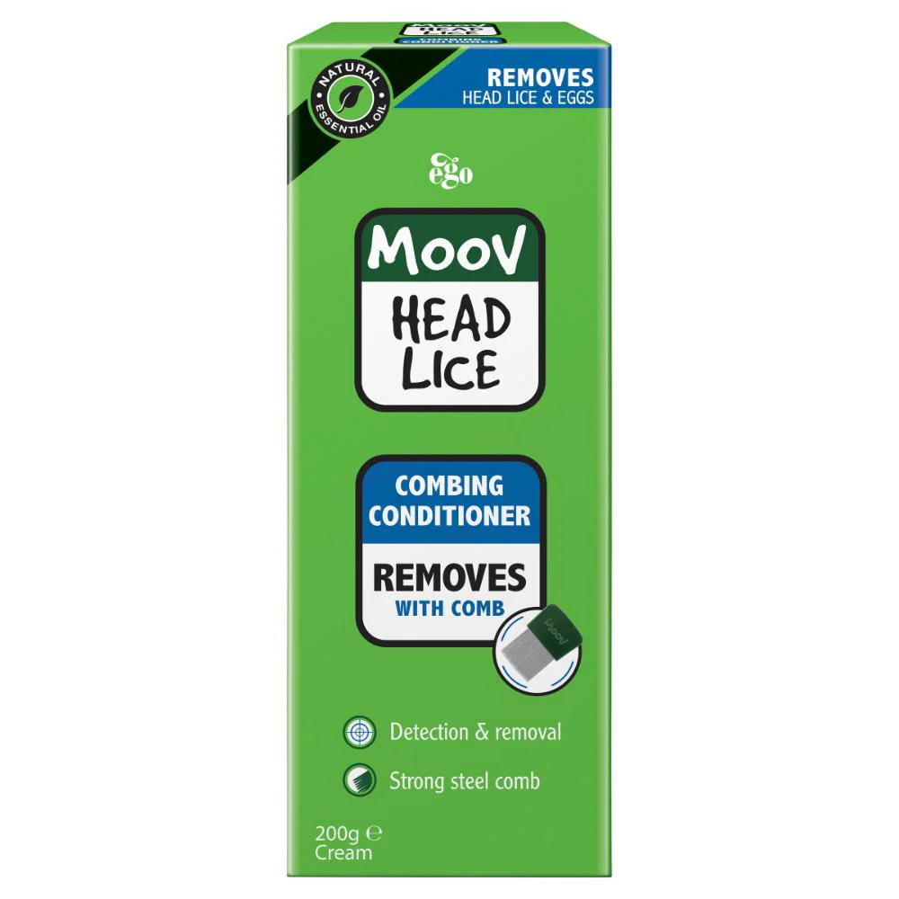 Moov Head Lice Combing Conditioner 200ml - Image 2