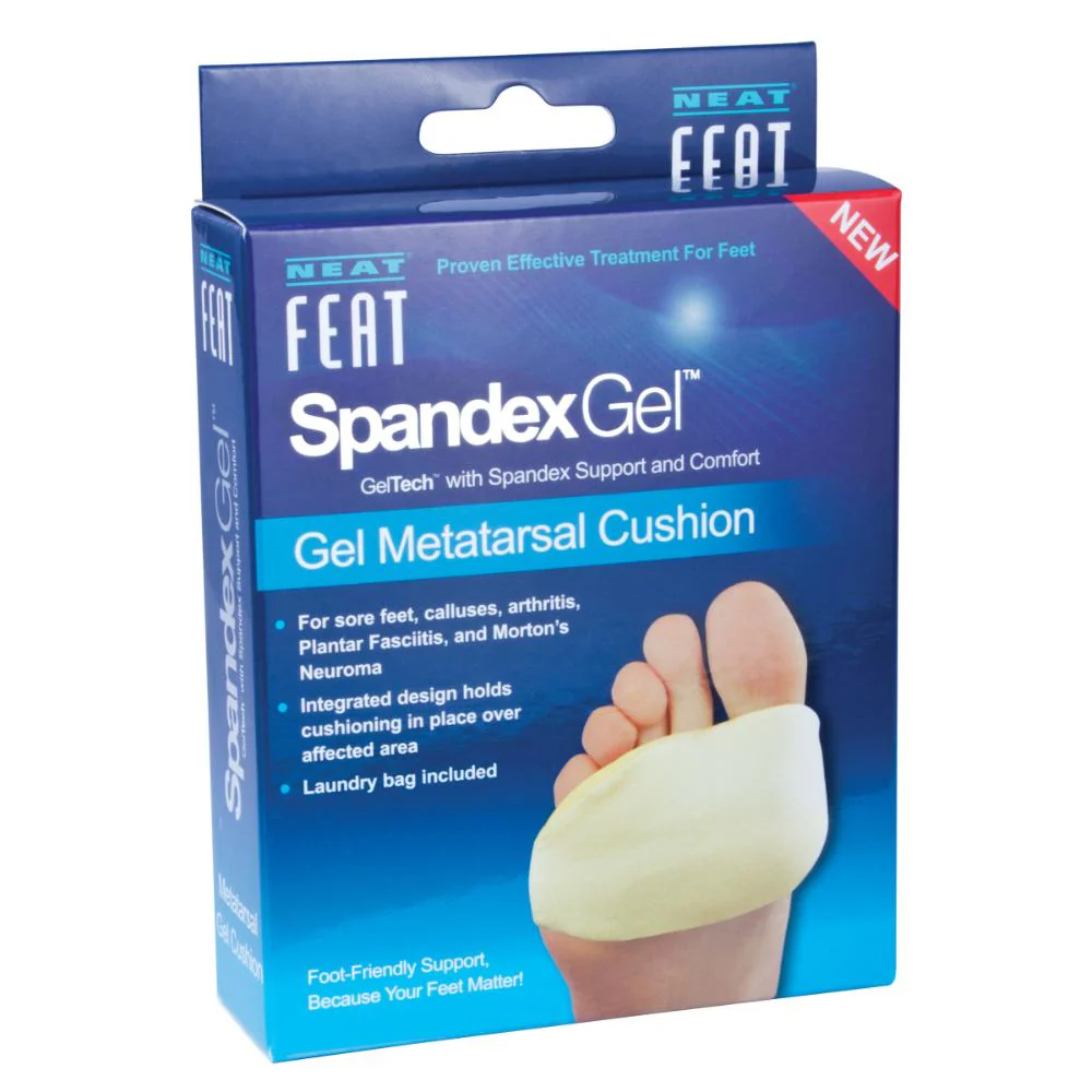 Neat Feat Spandex Gel Metatarsal Pad Medium 1pk