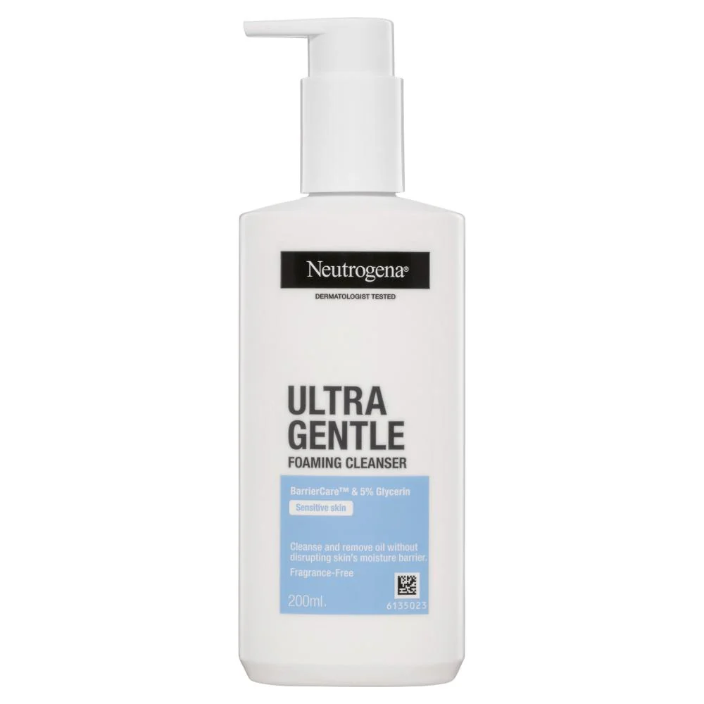 Neutrogena Ultra Gentle Foaming Cleanser 200ml - Image 11