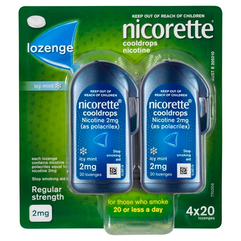 Nicorette Cooldrops 2mg 80s - Image 7