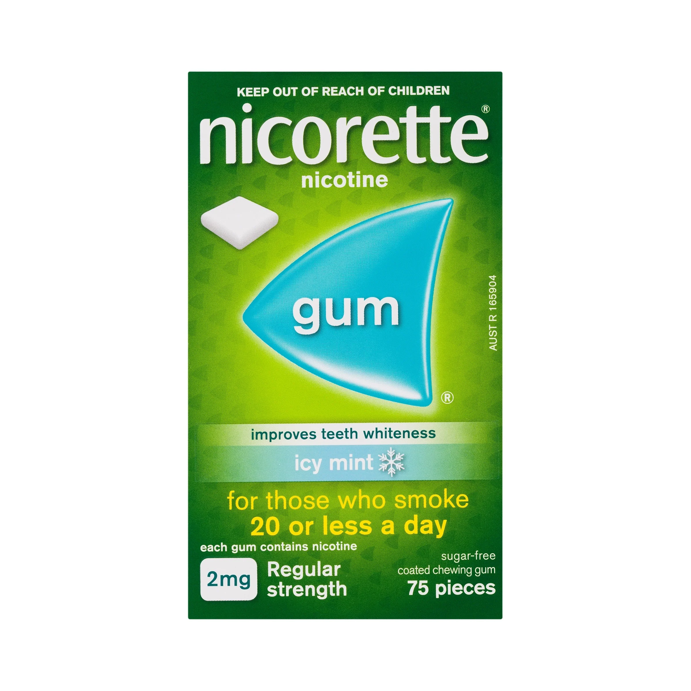 Nicorette Gum Icy Mint 2mg 75s - Image 5