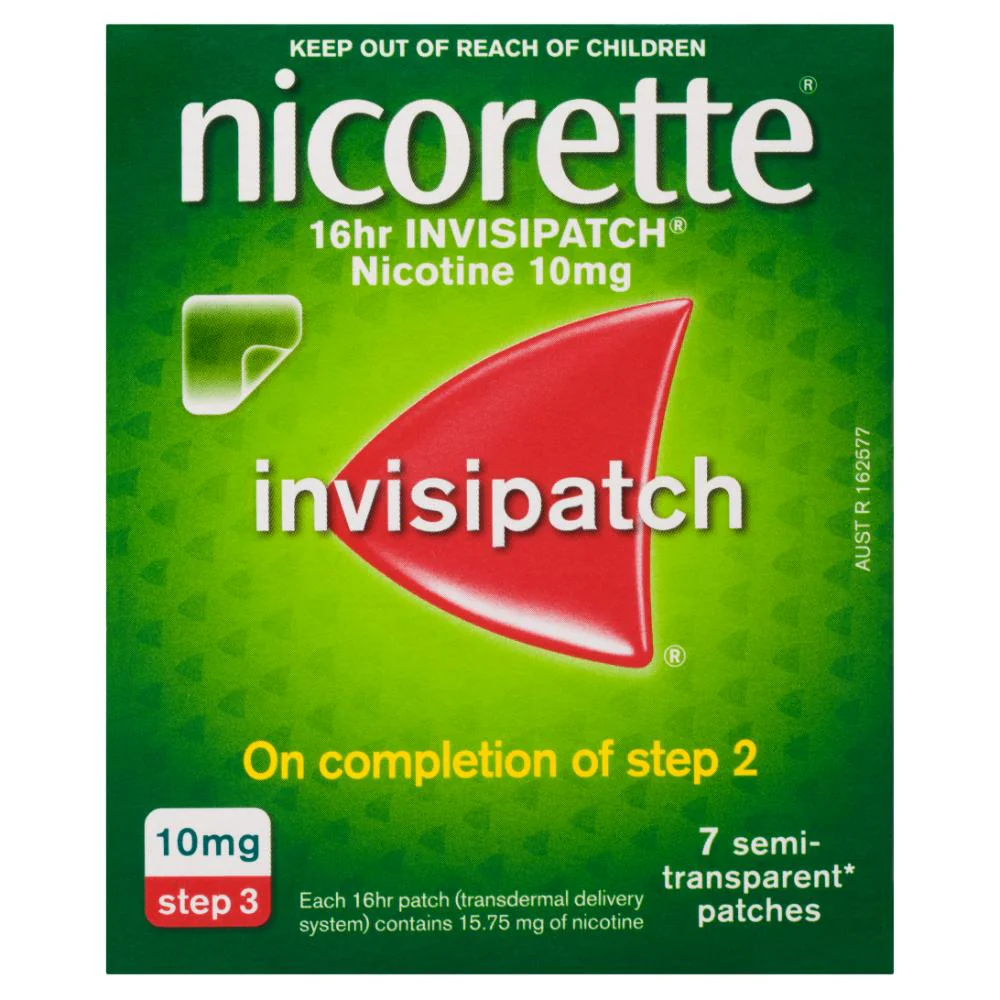 Nicorette InvisiPatch 10mg 7pk - Image 2