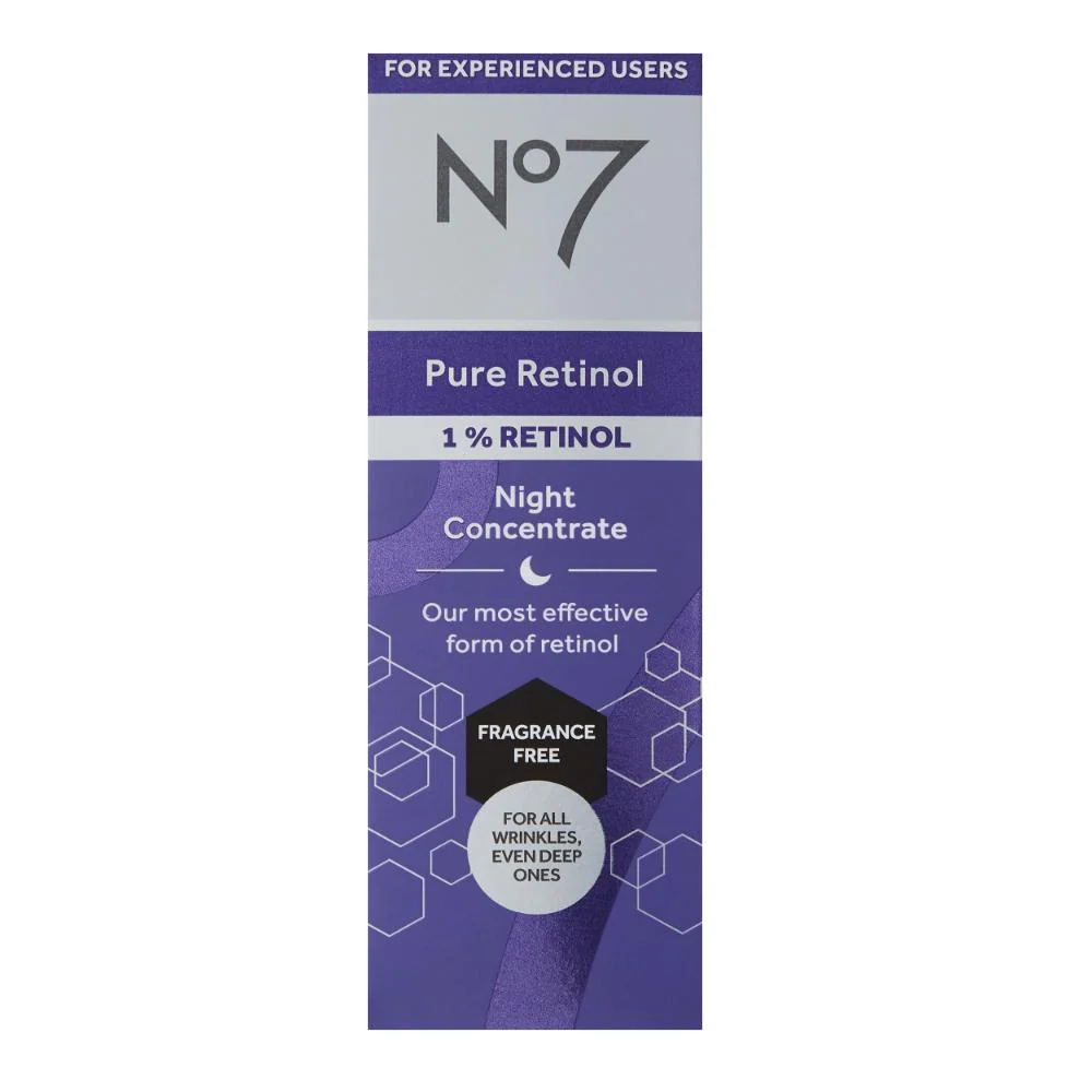 No7 1% Pure Retinol Night Concentrate 30ml - Image 10