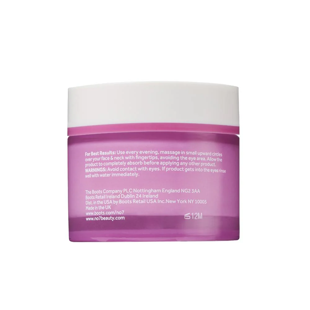 No7 Menopause Skincare Nourishing Overnight Cream 50ml - Image 3