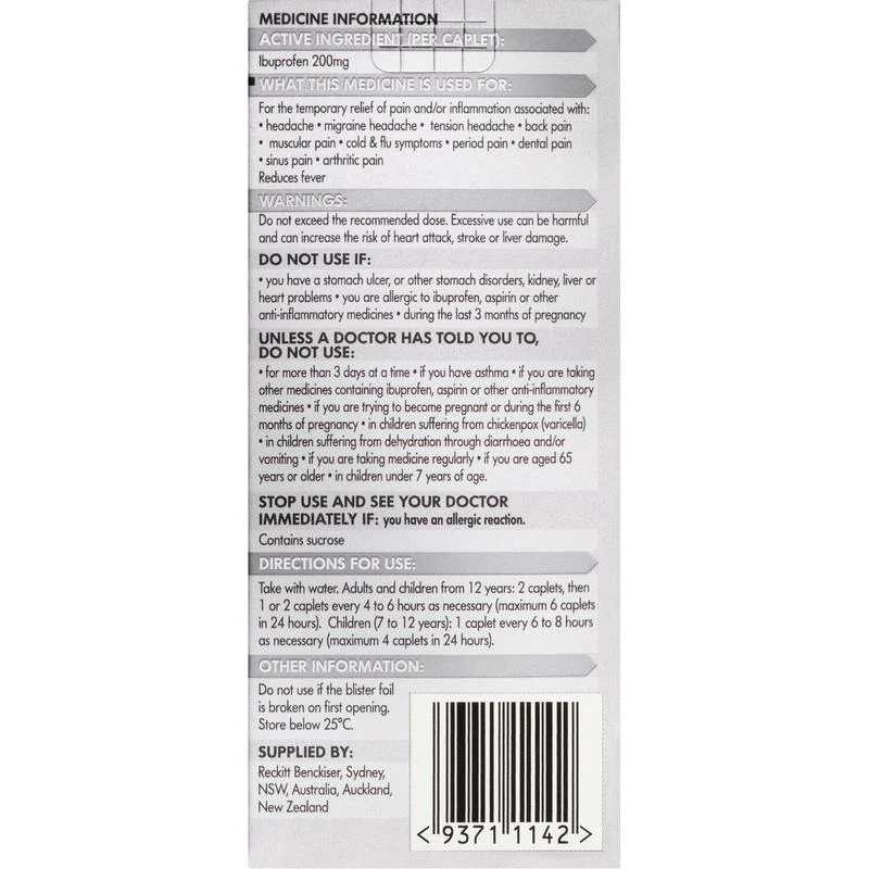 Nurofen Tablets 24s - Image 3