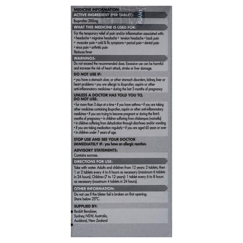 Nurofen Tablets 48s - Image 2