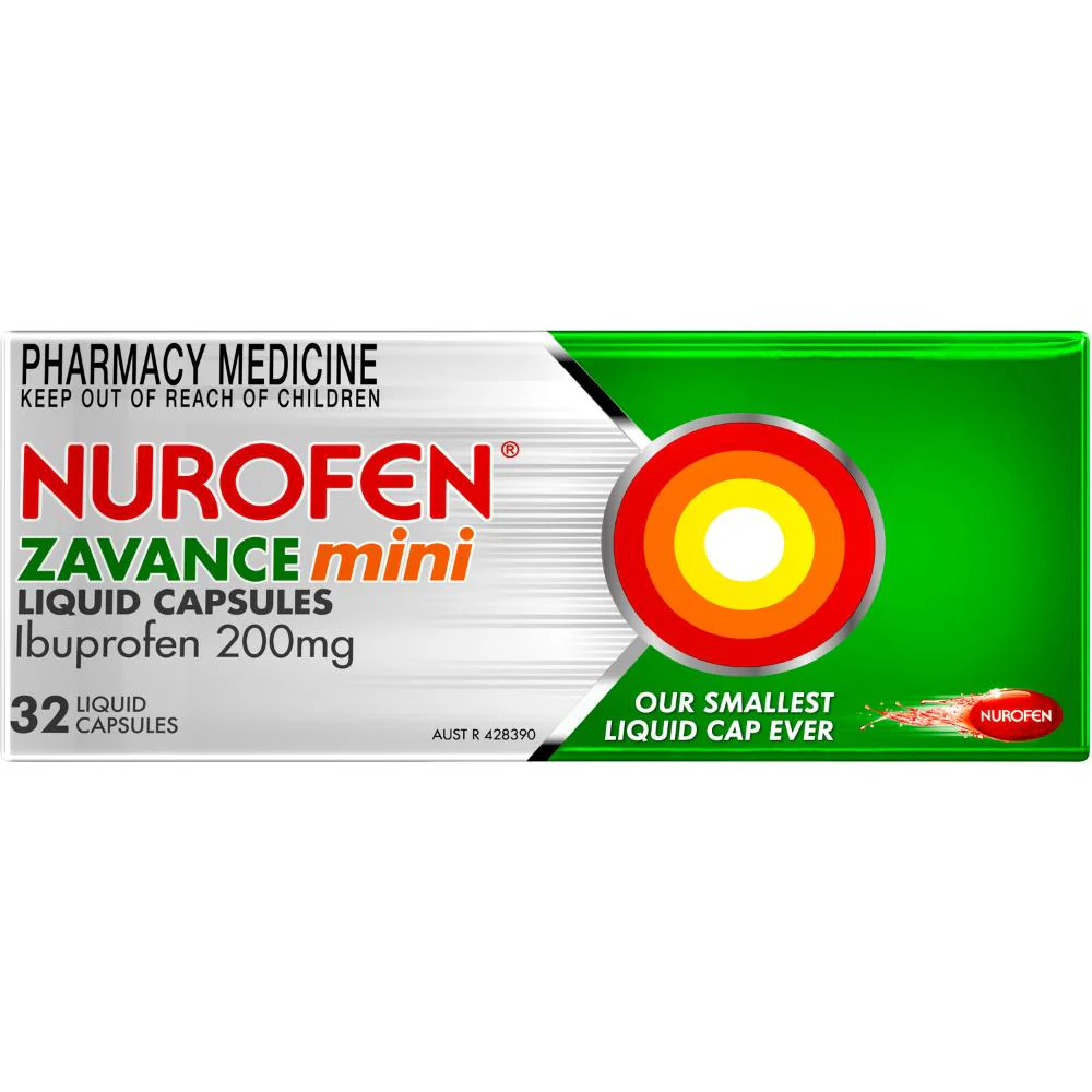 Nurofen Zavance Mini Liquid Capsules 32s - Image 5