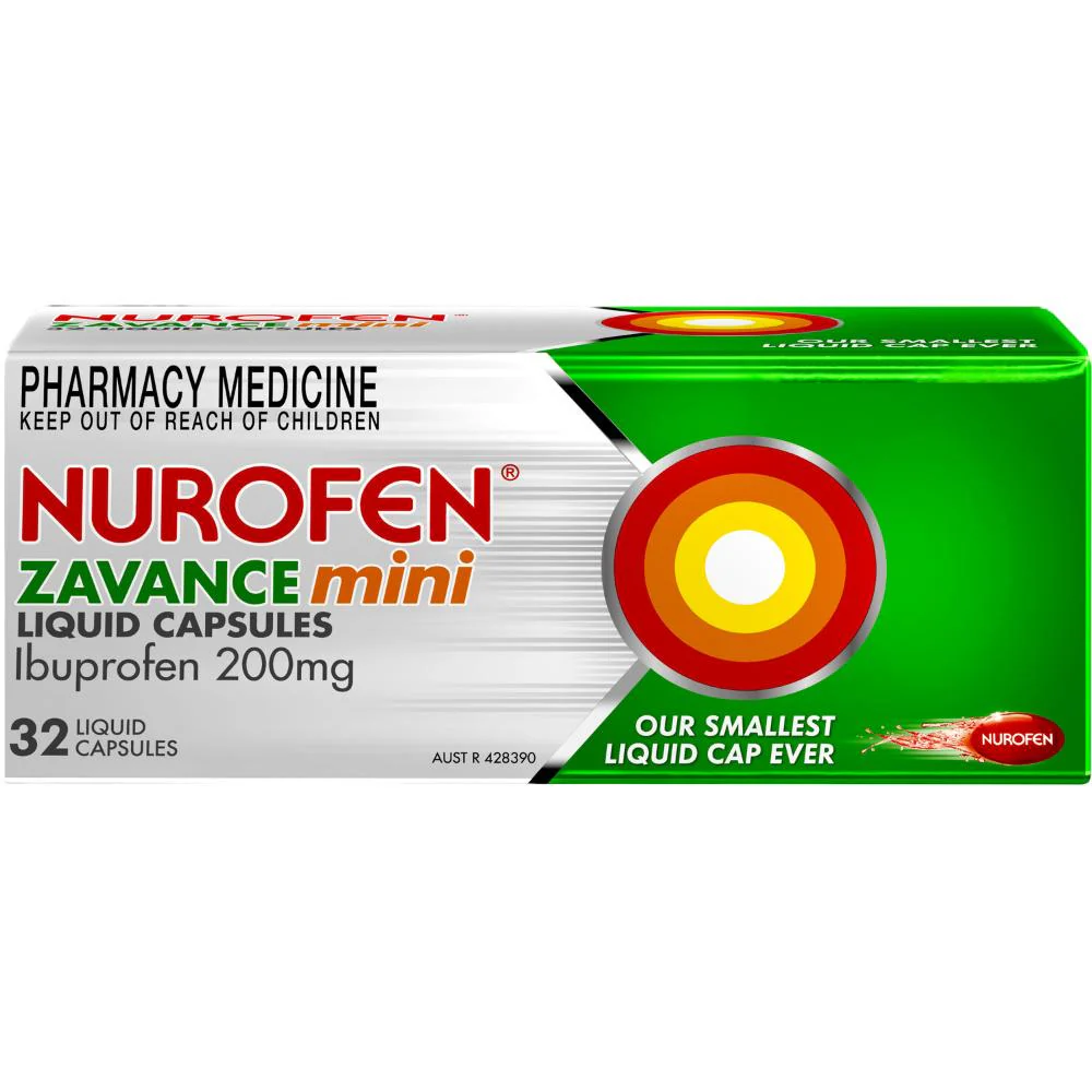 Nurofen Zavance Mini Liquid Capsules 32s - Image 6