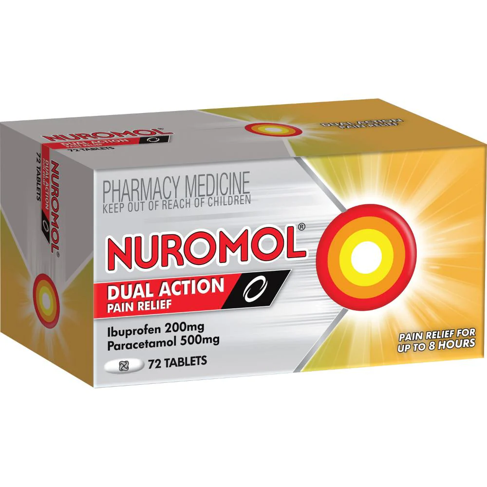 Nuromol Tablets 72s - Image 2