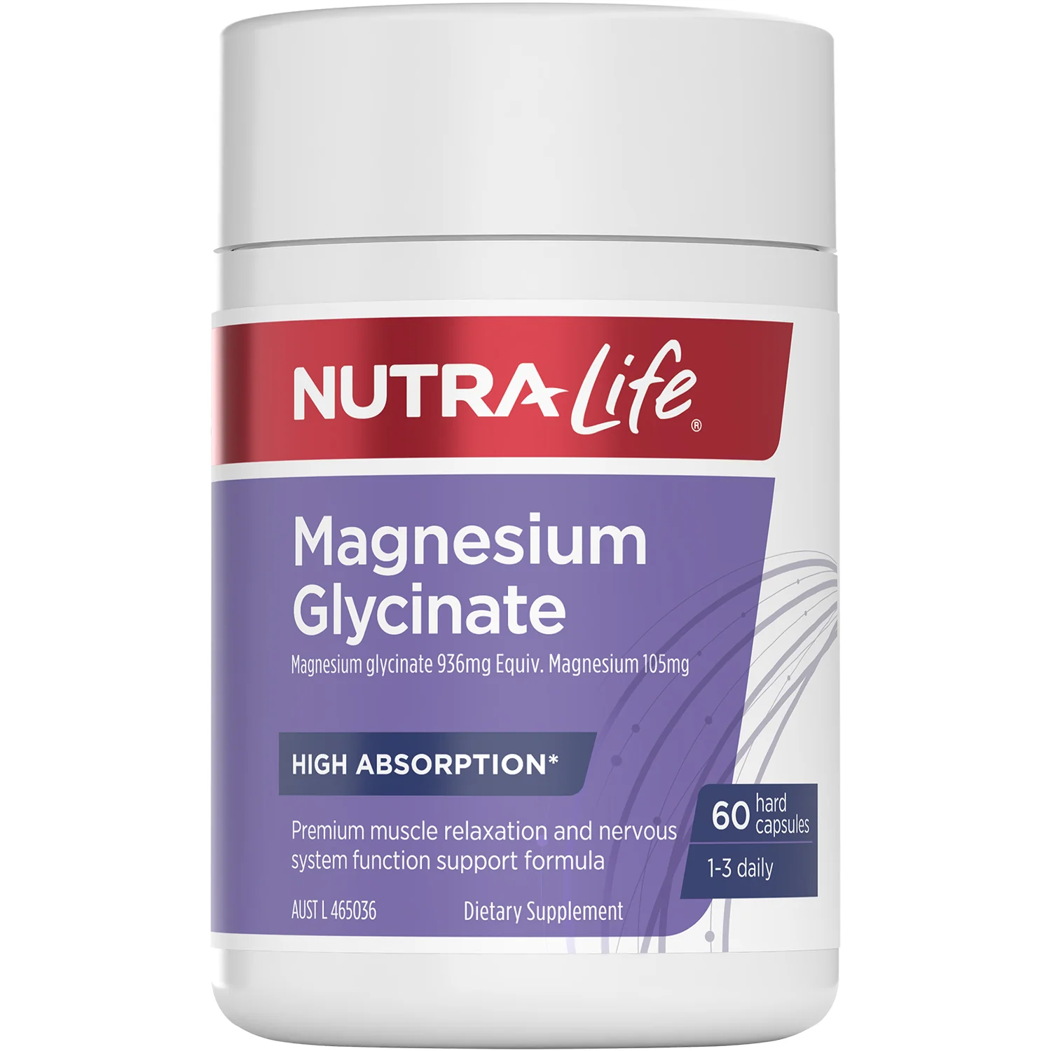 Nutra-Life Magnesium Glycinate 60s