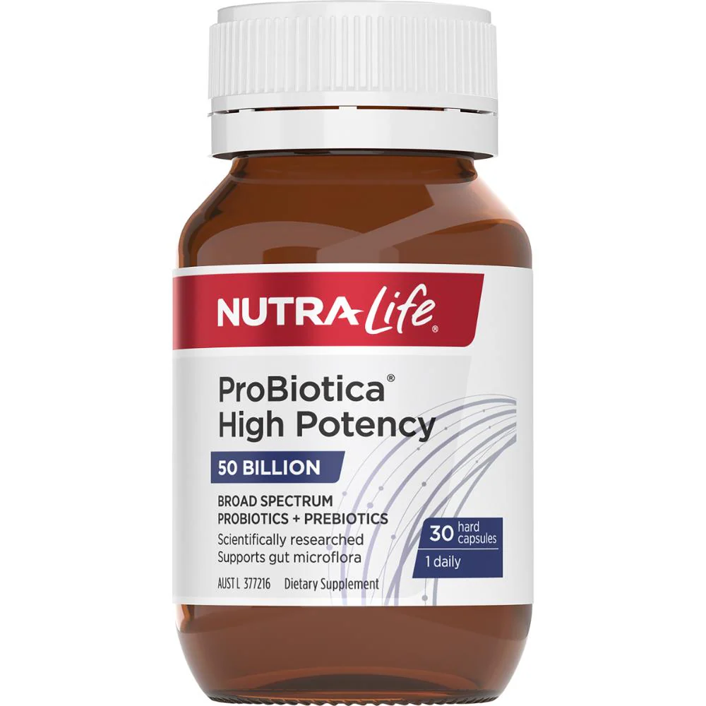 Nutra-Life ProBiotica High Potency 50 Billion Capsules 30s - Image 2