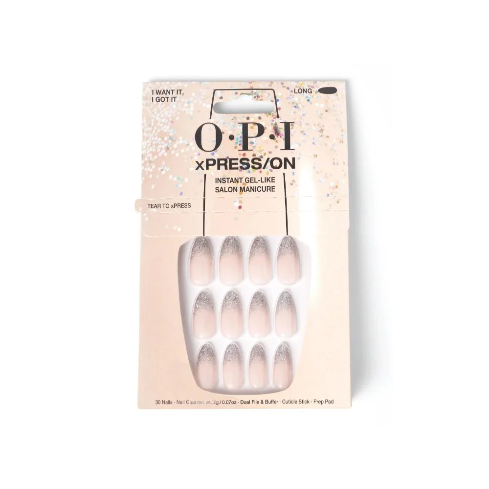 OPI xPRESS/ON Nail Art I Want It  I Got It 45g