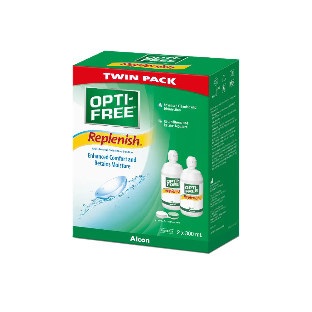 Opti-Free Replenish Twn Pk 300ml 2pk - Image 5
