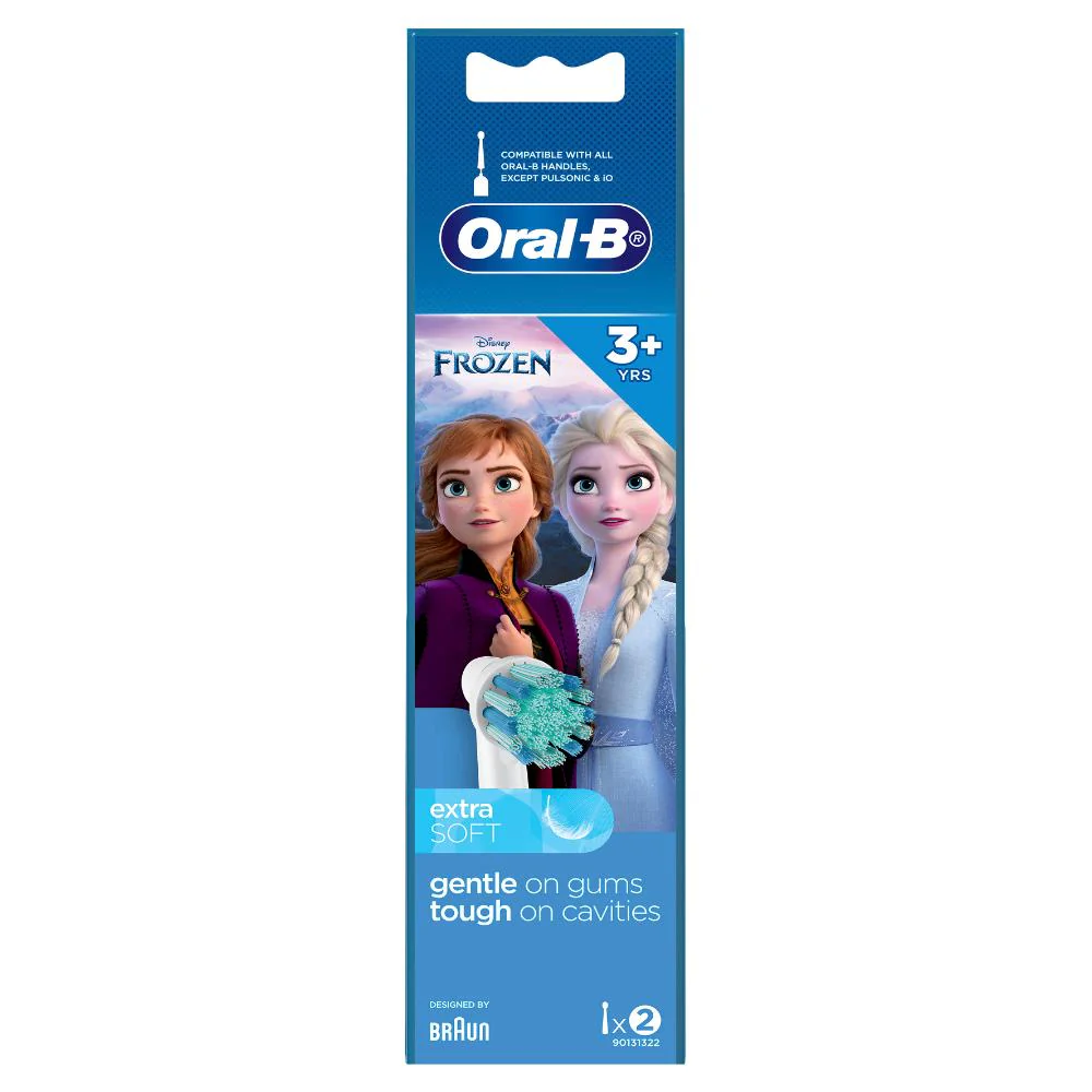 Oral B Brush Heads Kids Frozen 2pk