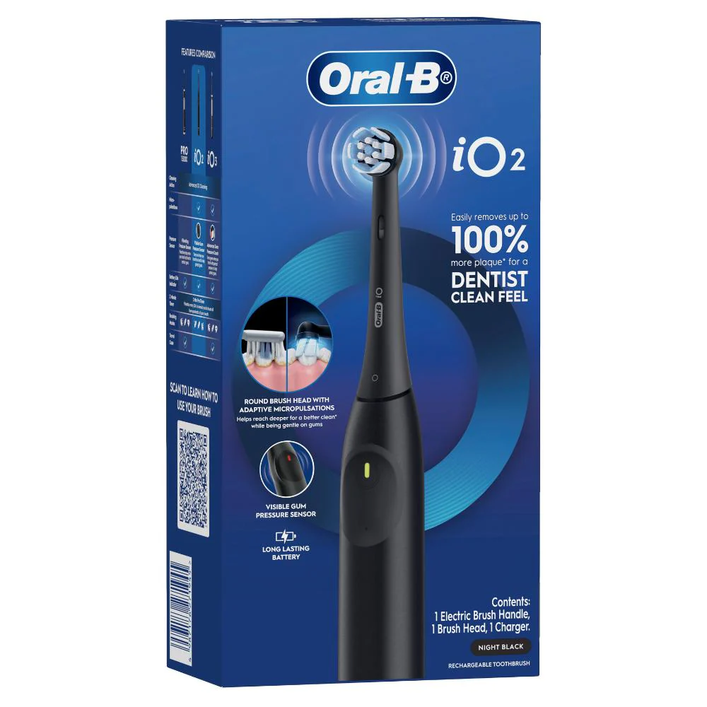 Oral B IO 2 Power Brush Black - Image 2