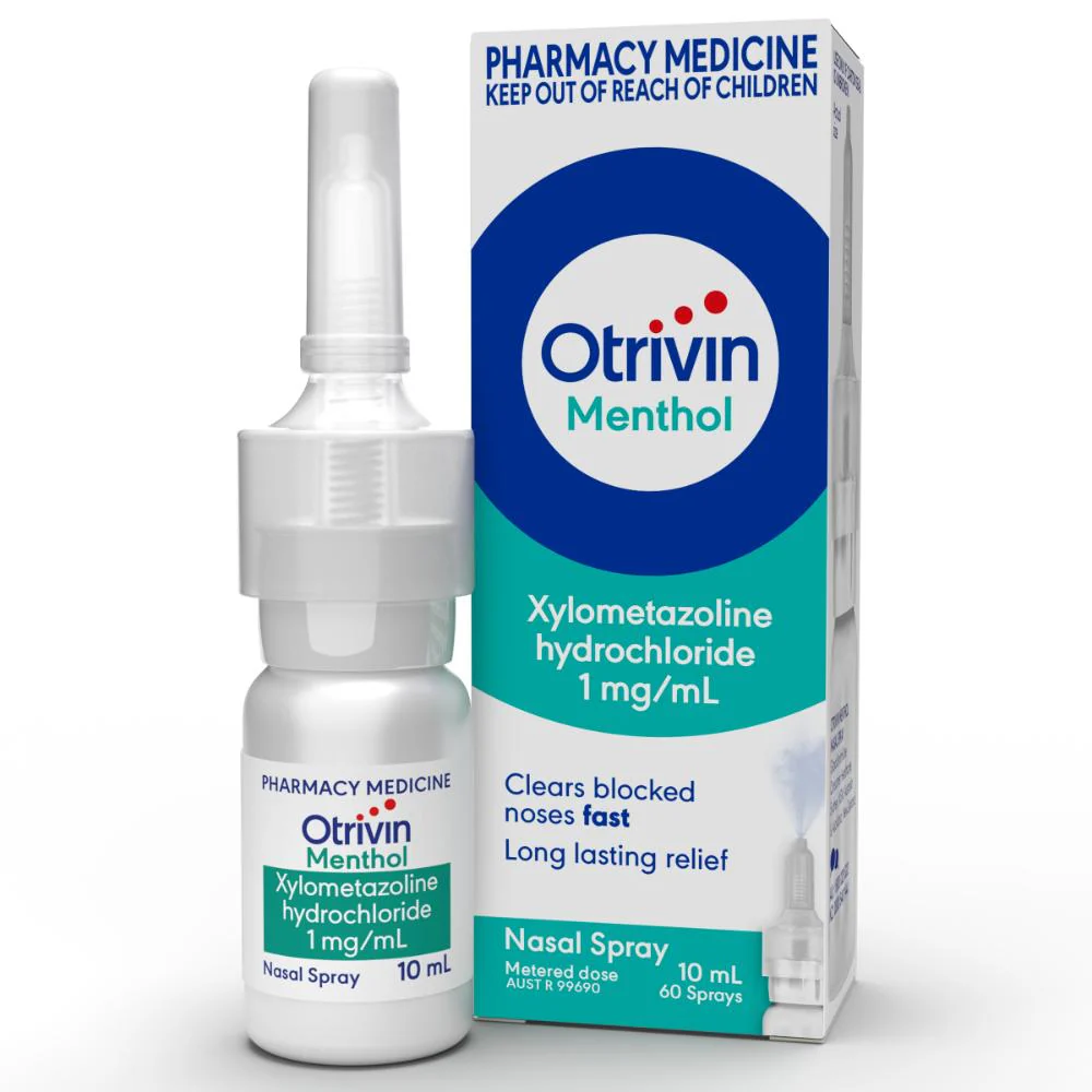 Otrivin Adult Menthol Nasal Spray 10ml - Image 3