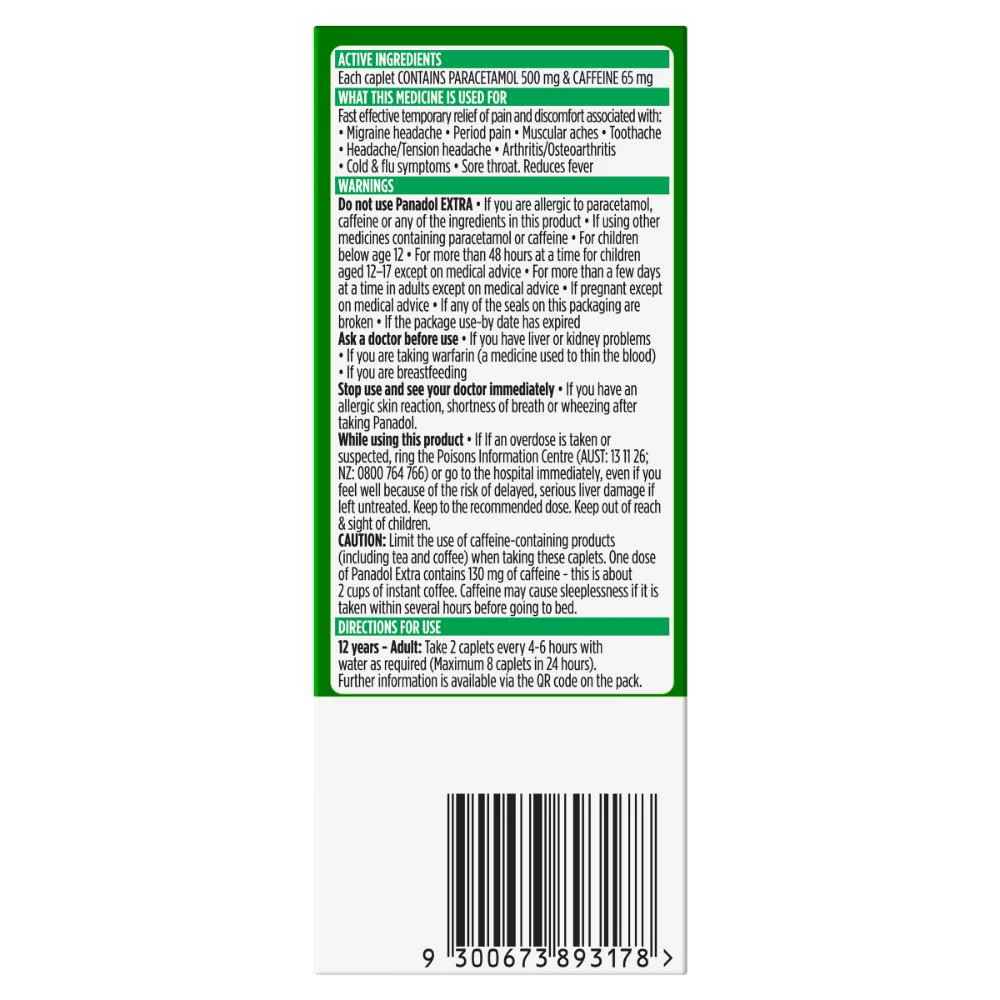 Panadol Extra Caplets 16s - Image 8