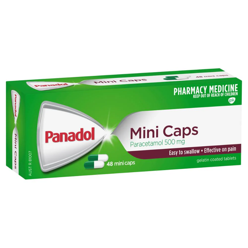 Panadol Mini Caps 48s