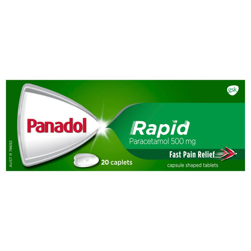 Panadol Rapid Caplet 20s - Image 2