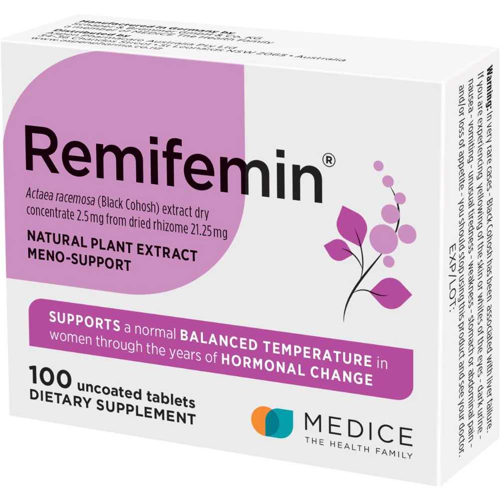 Remifemin Meno-Support Tablets 100s - Image 2