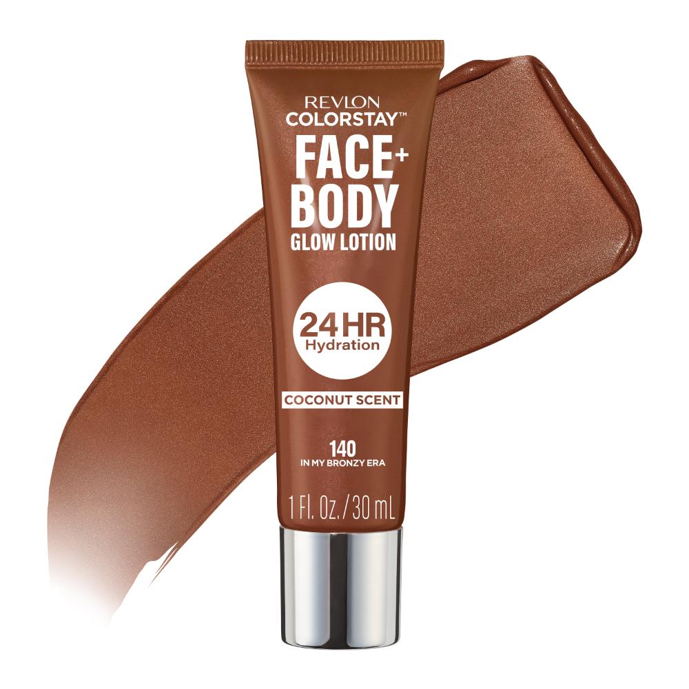 Revlon Colorstay Face + Body Glow Lotion - In My Bronzy Era 30g - Image 2