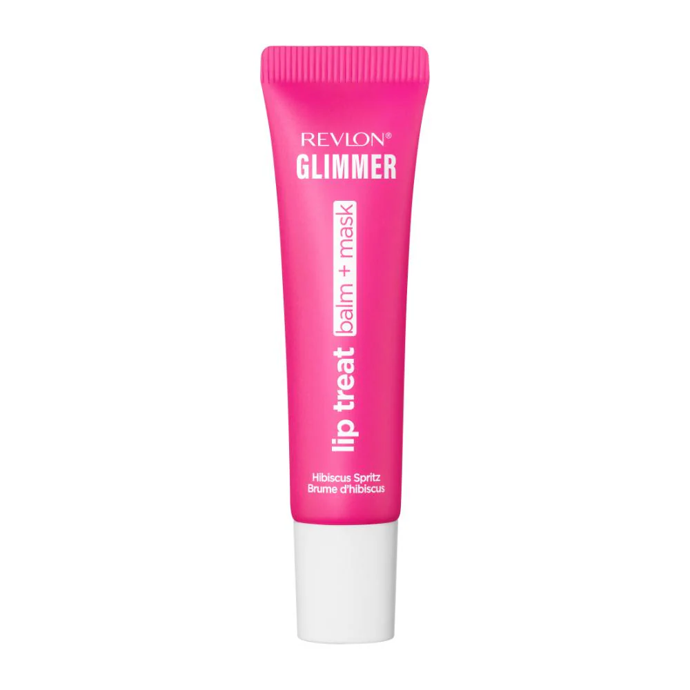 Revlon Glimmer Lip Treat Balm +Mask Hibiscus Spritz 12ml - Image 3