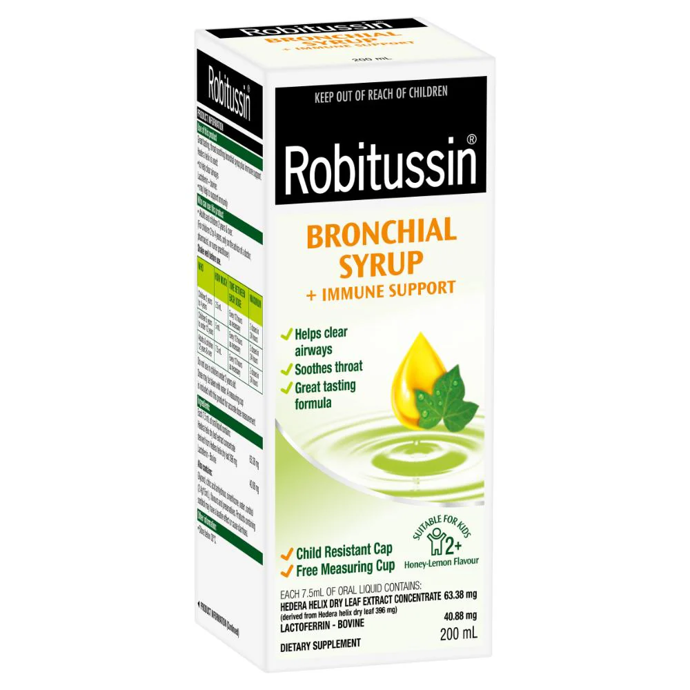 Robitussin Bronchial Syrup 200ml - Image 2