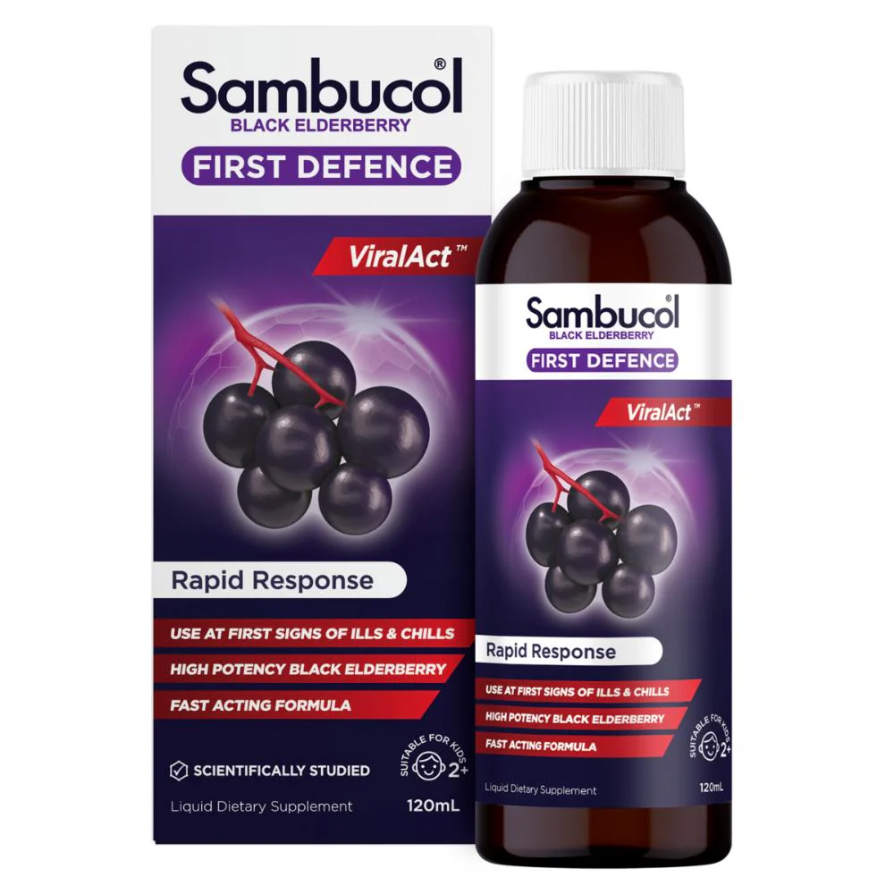 Sambucol ViralAct First Defence Liquid 120ml - Image 2
