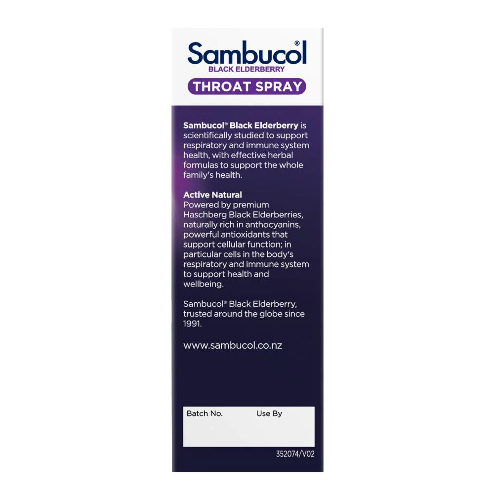 Sambucol Viralact Throat Spray 30ml - Image 4