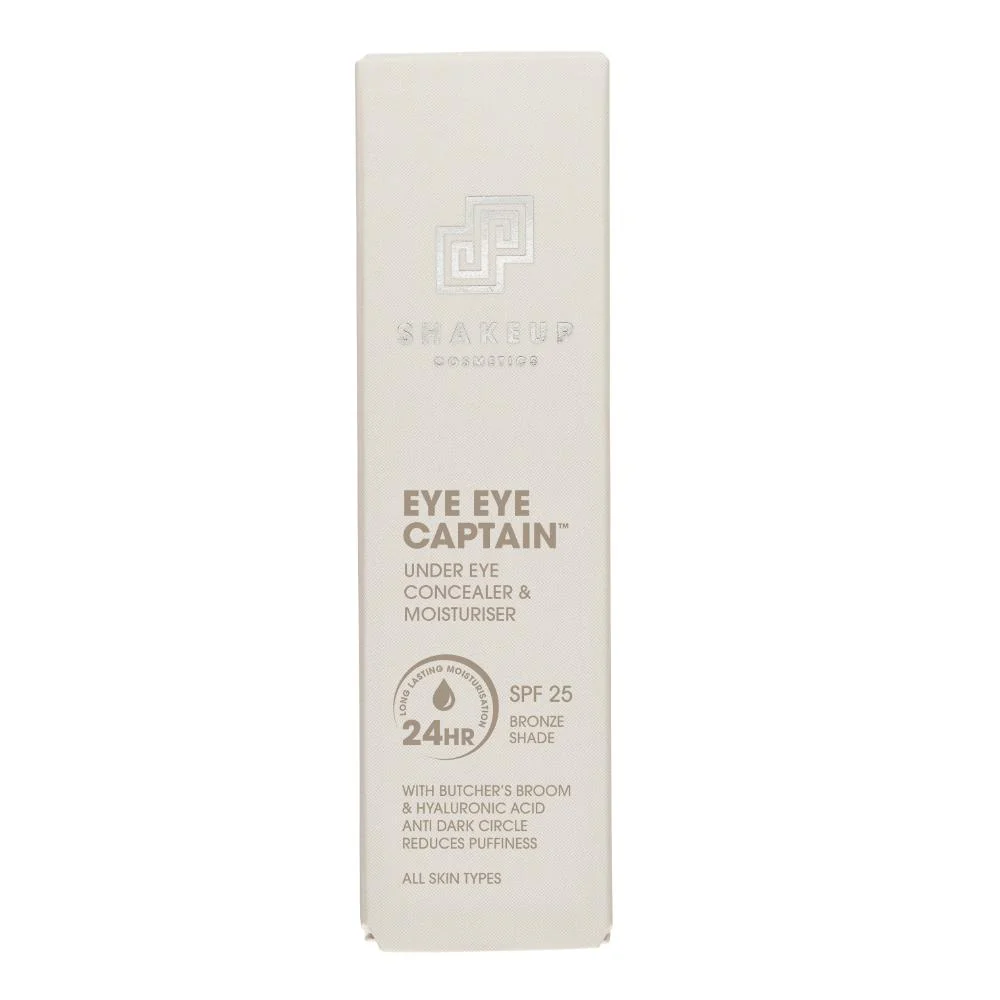 Shake Up Cosmetics Eye Eye Captain Under Eye Concealer & Moisturiser Bronze 15ml - Image 14