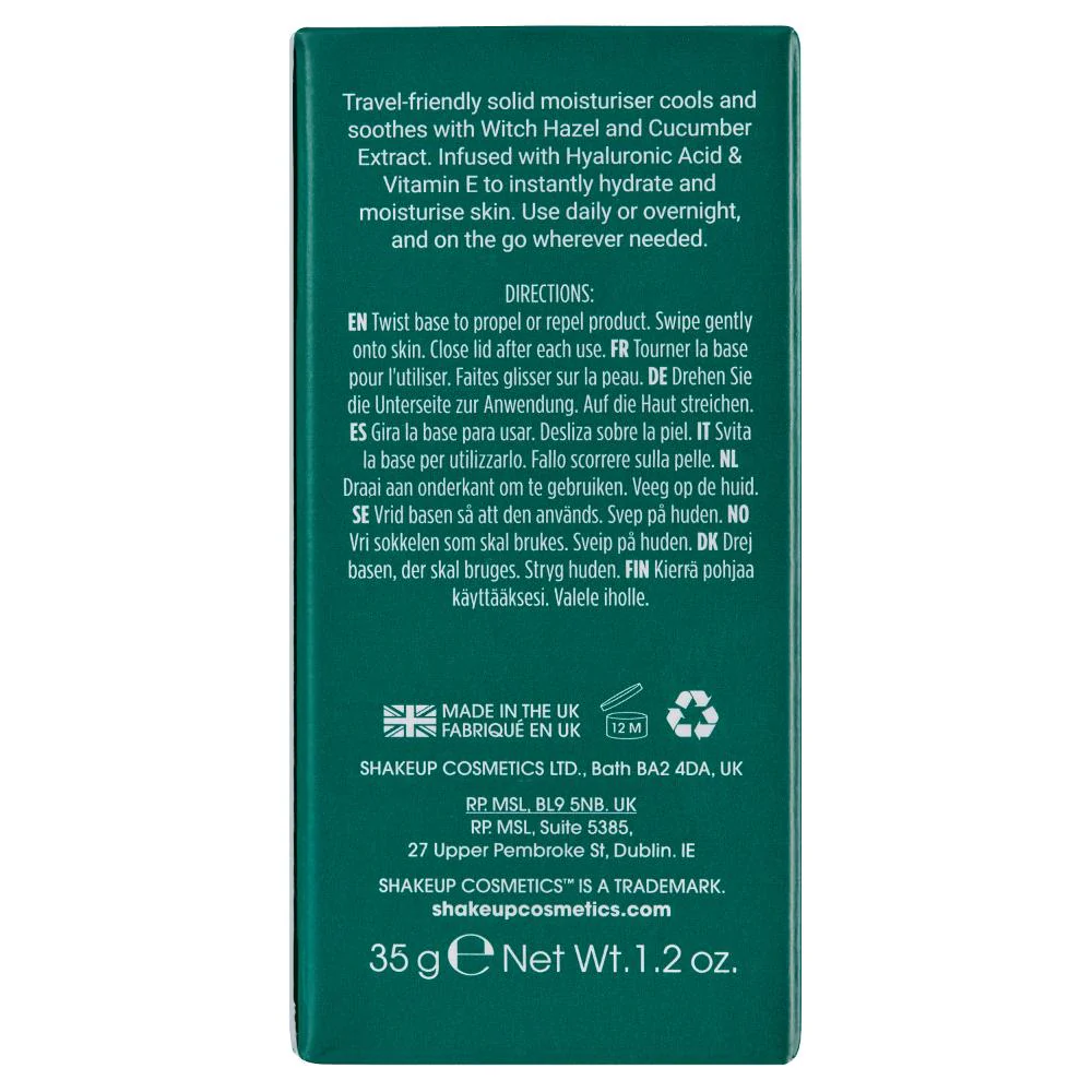 Shake Up Cosmetics Hydrate In A Hurry Moisturiser Stick 35g - Image 15