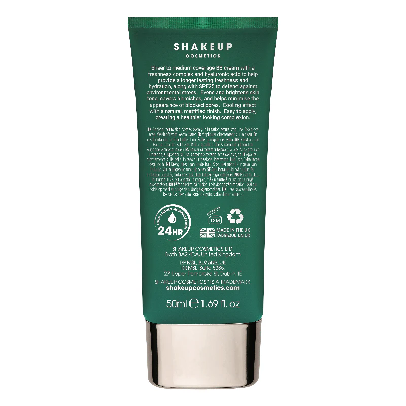 Shake Up Cosmetics Lets face It BB Tinted Moisturiser Medium 50ml - Image 3