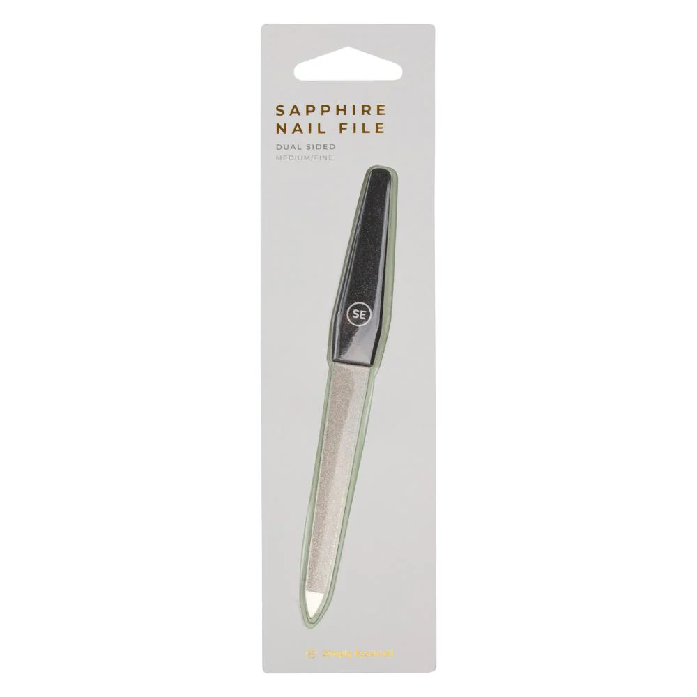Simply Essential Sapphire Nail File - Image 2