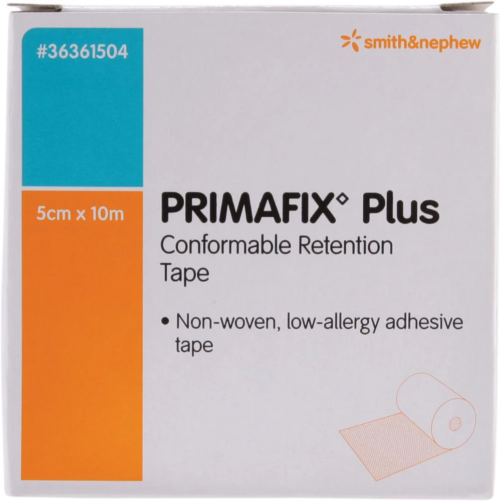 Smith & Nephew Primafix Plus Retention Tape 5cm x 1m (Sold as Single Unit 1m Strip)