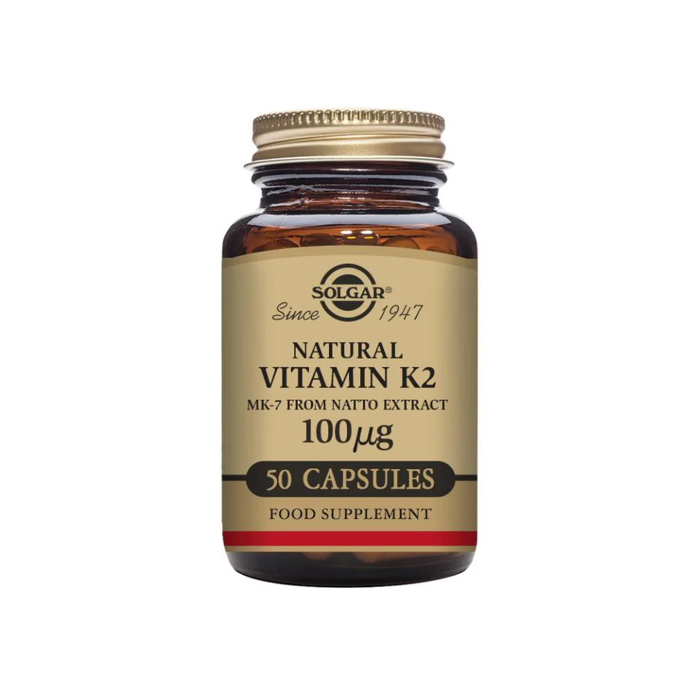 Solgar Natural Vitamin K2 Capsules 50s - Image 3