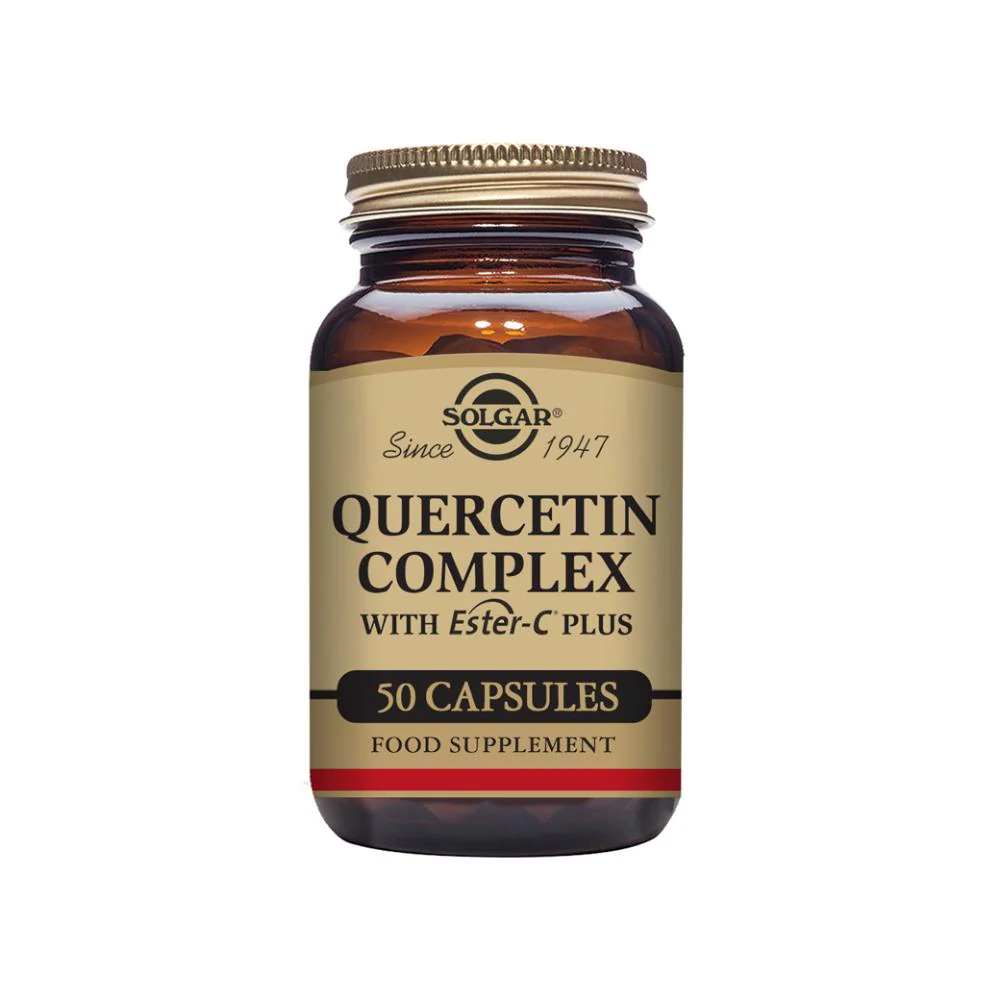 Solgar Quercetin Complex with Ester-C Plus Capsules 50s - Image 2