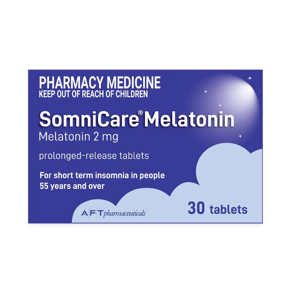 SomniCare Melatonin Prolonged-Release Tablets 2mg 30pk - Image 2