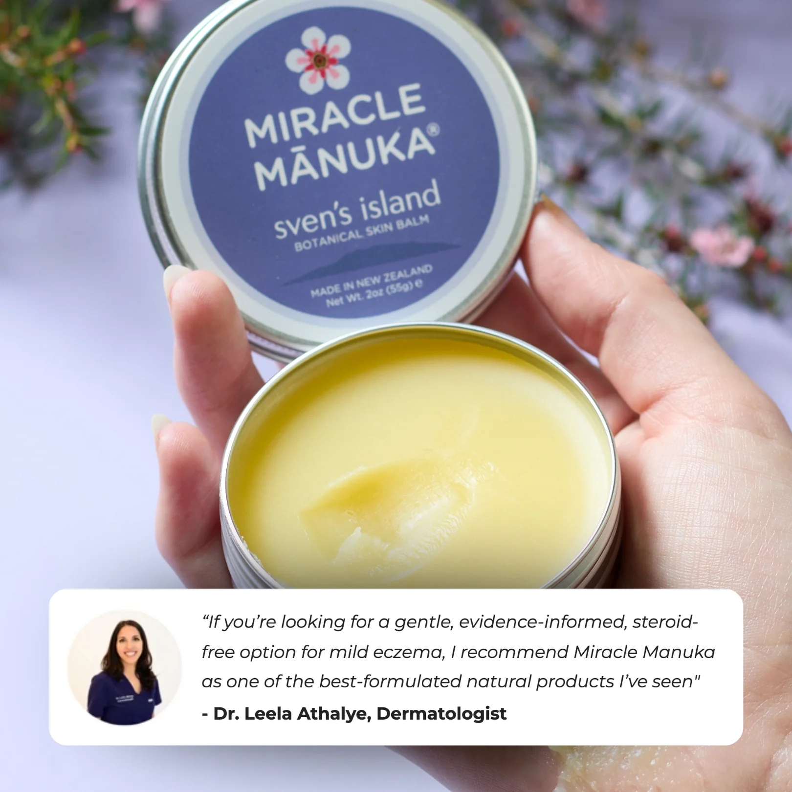 Sven's Island Natural Remedies Miracle Manuka Skin Repair Ointment 100g - Image 14