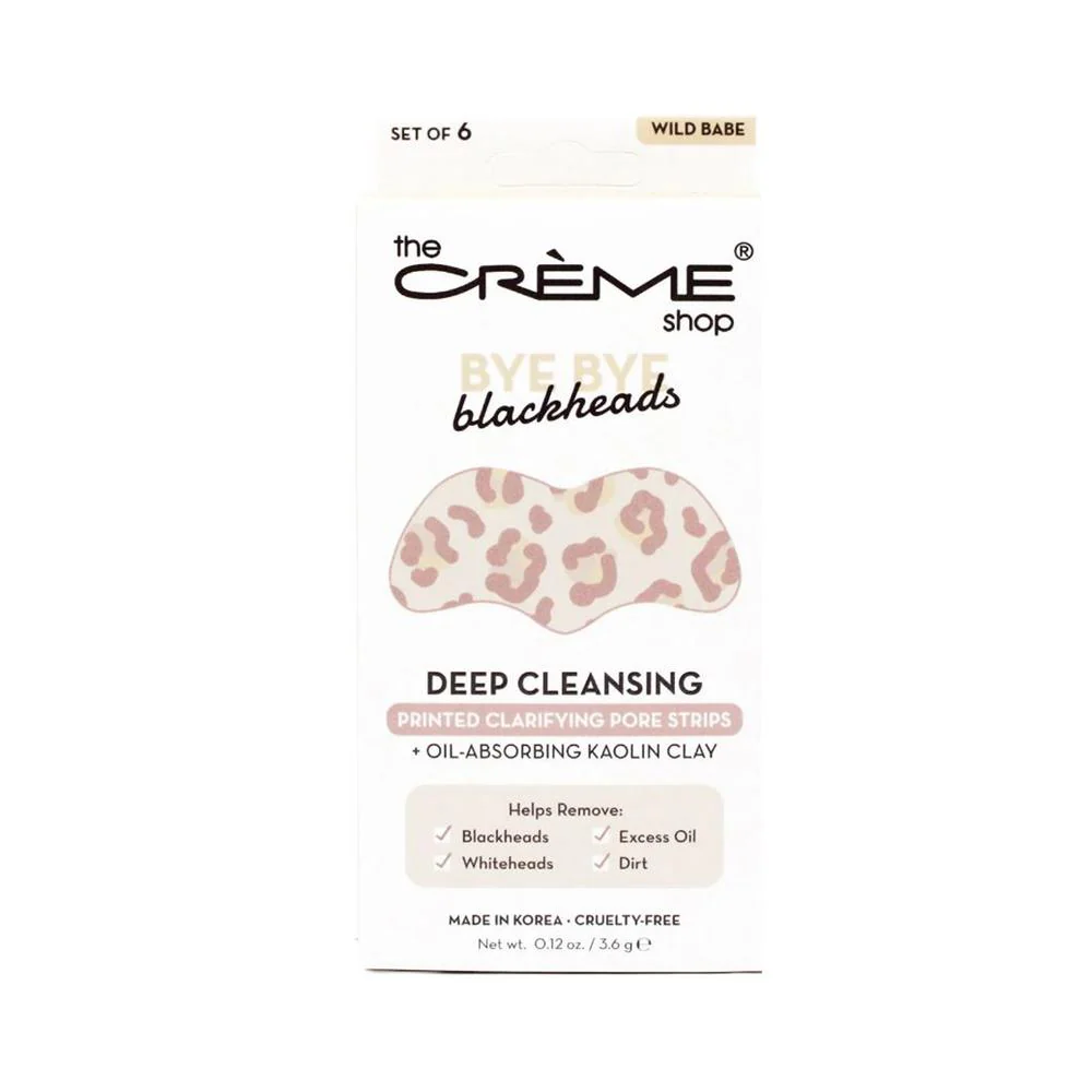 The Crème Shop Printed Nose Strips-Wild Babe+ 6s